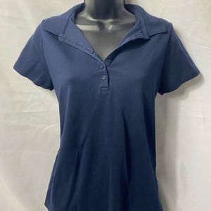 LANDS’ END NAVY POLO